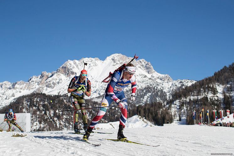 Tarjei fellesstart VM Hochfilzen