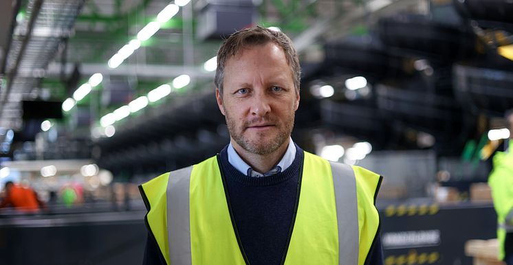 Pressesjef Kenneth Tjønndal Pettersen i Posten Bring