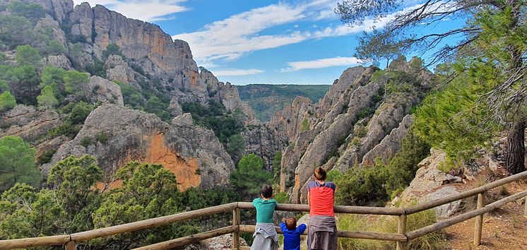 Naturparken Hoces del Cabriel.