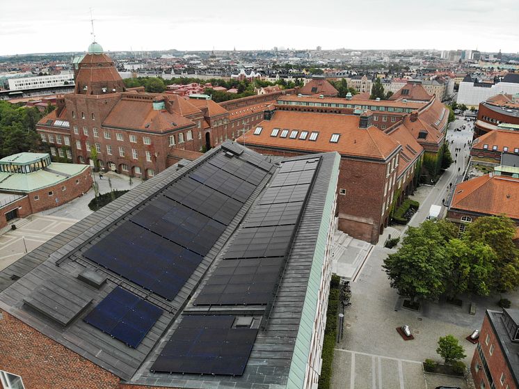 Solceller, Sing Sing, KTH Campus