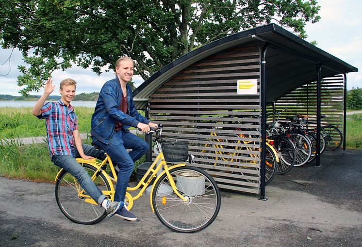 Tekniksprångarna Gabriel Karlsson och Magnus Erikson