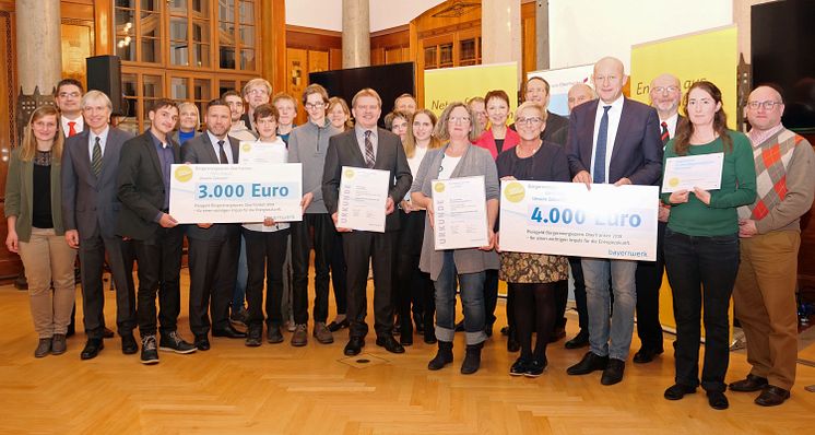 Verleihung Bürgerenergiepreis Oberfranken 2018