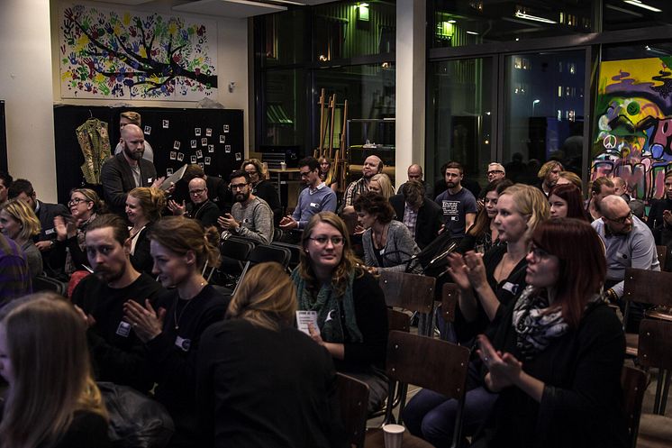 Många deltog i Creative Talks i Piteå