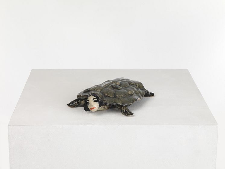 Klara Kristalova, She’s always present, 2009. Glazed porcelain. Courtesy of Alison Jacques Gallery