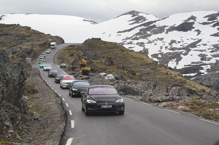 eRally in Geiranger Photo: Ståle Frydenlund