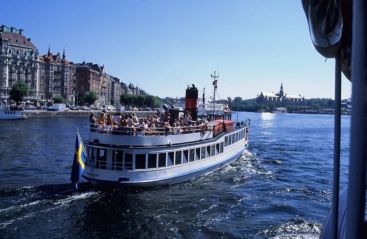 Pressbild - Strömma Kanalbolaget - m/s Angantyr 