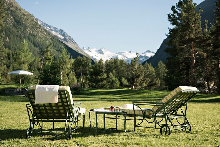 Grand Hotel Kronenhof Garten 