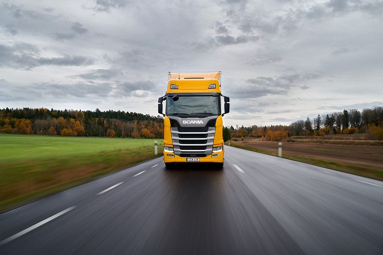 Der Scania 540 S überzeugt beim 1000-Punkte-Test und der European Truck Challenge (ETC).