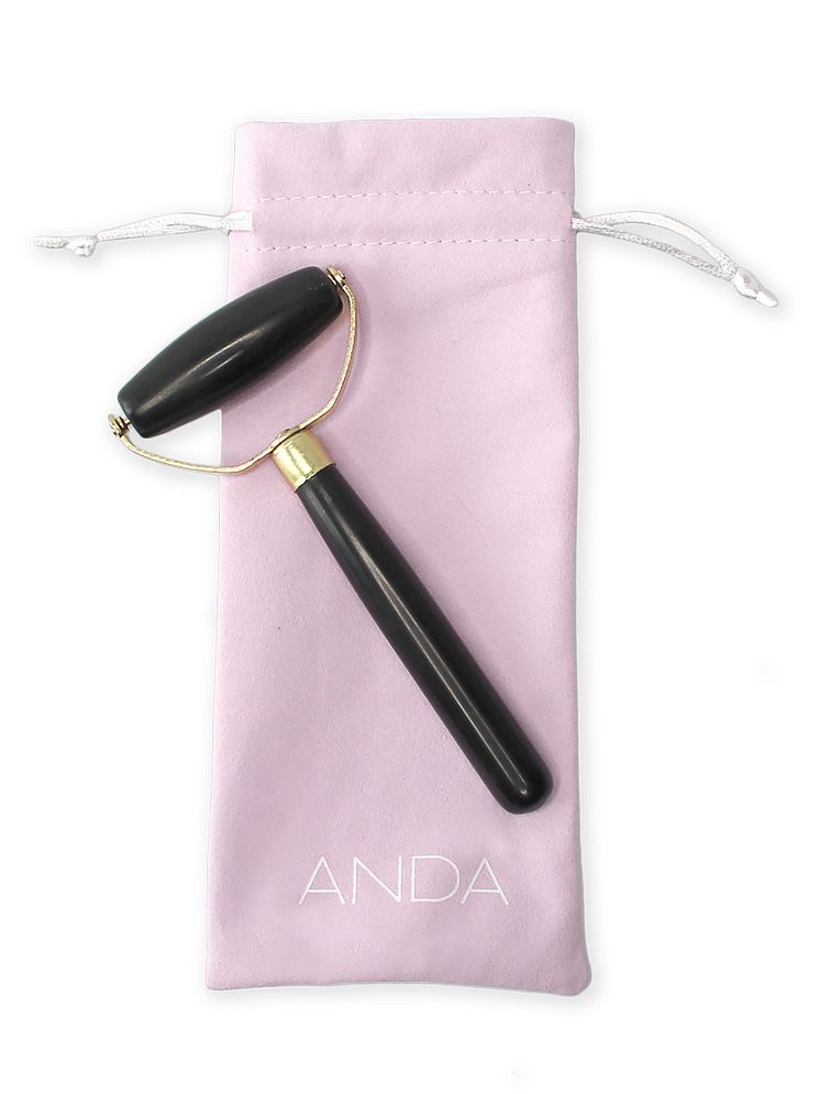 ANDA Facial Roller (black sibin stone)