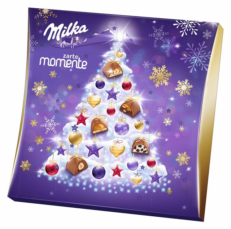 Milka Zarte Momente Adventskalender 211g