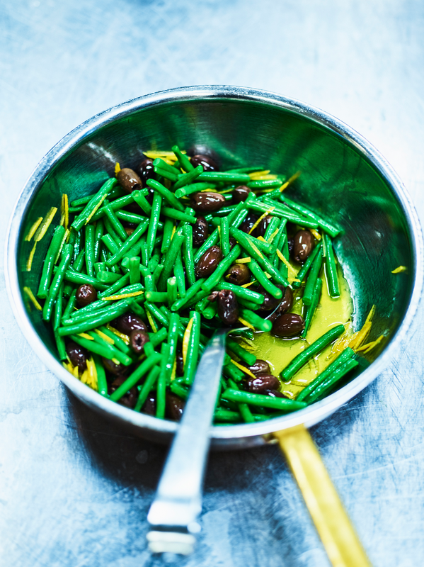 Haricot verts, oliver