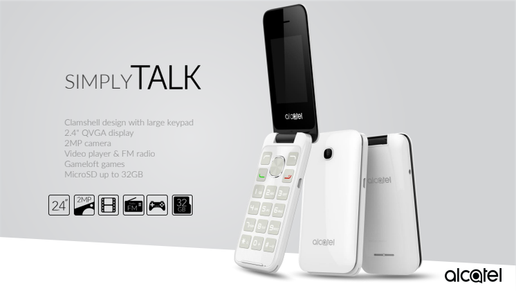 Produktark Alcatel 2051