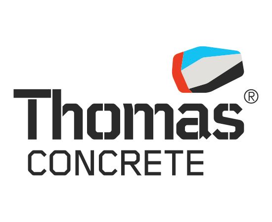 Ny logo för Thomas Concrete Inc (USA)