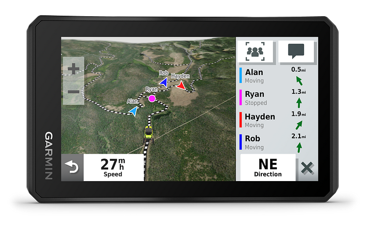 Garmin Tread_Group Ride Tracking_F