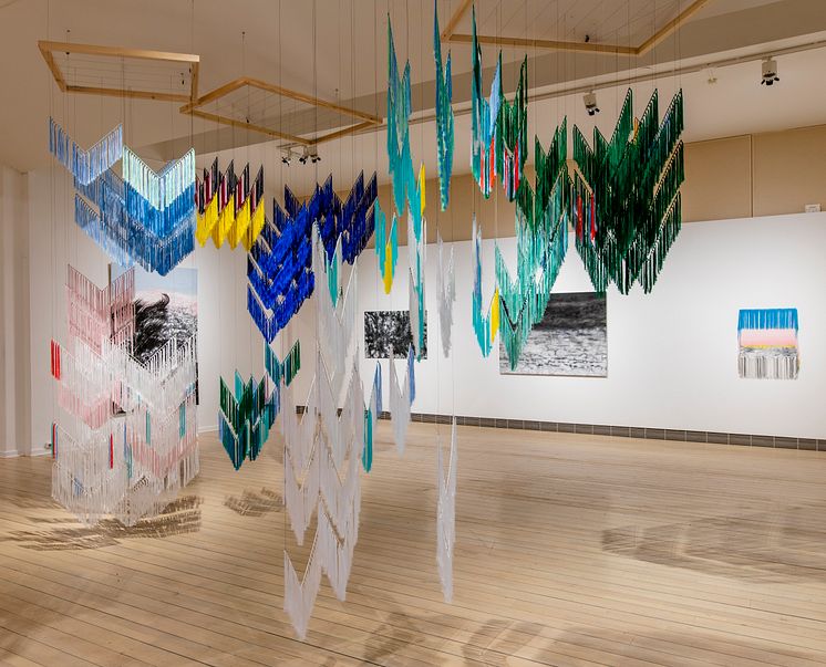 Installationsvy Eatnamasit-Love Letter with Land, 2025
