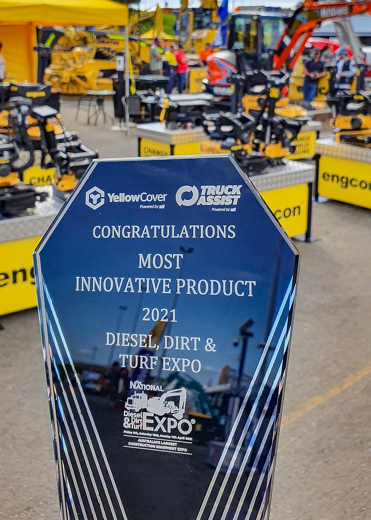 Diesel Dirt & Turf 2021_engcon most innovative product