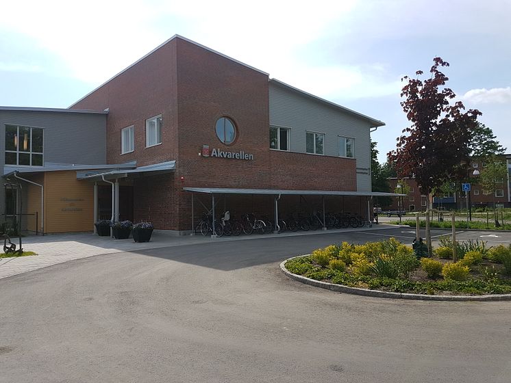 Akvarellen entré