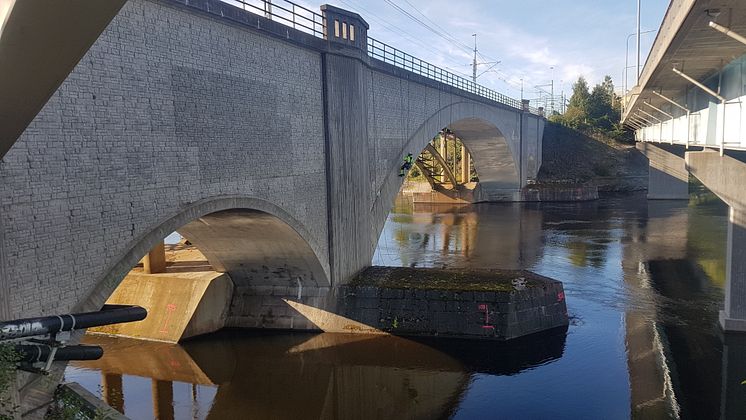 Reparbete skapar mervärde vid broinspektioner