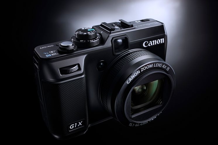 Canon PowerShot G1 X från sidan
