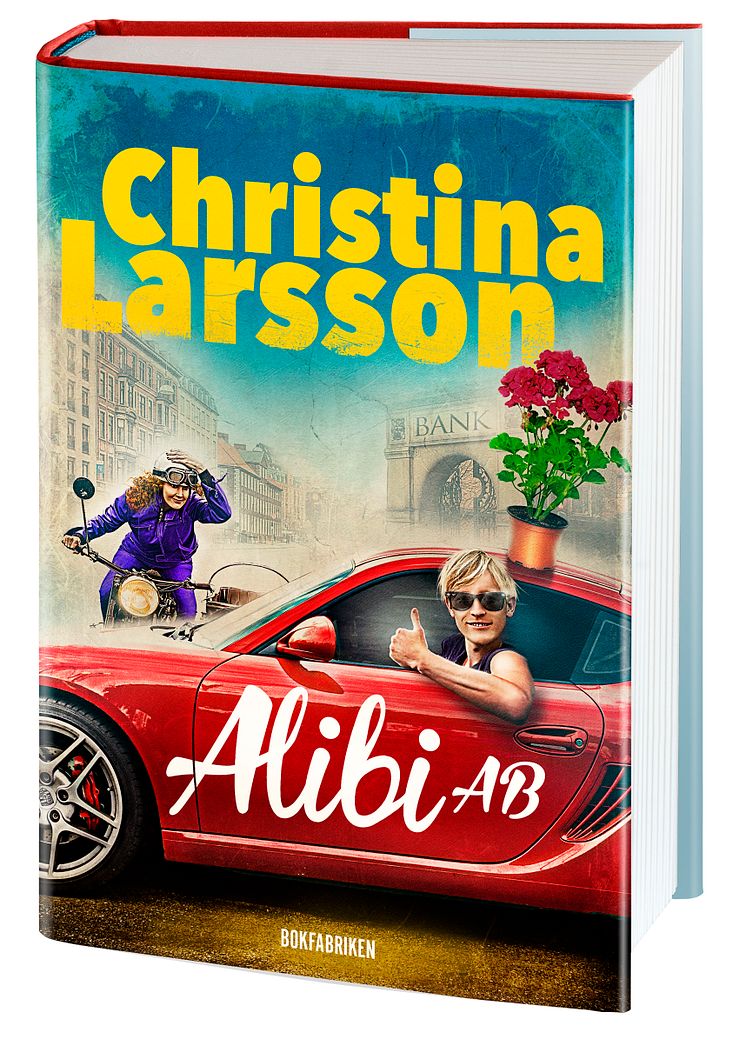 Alibi AB av Christina Larsson - Omslag 3d
