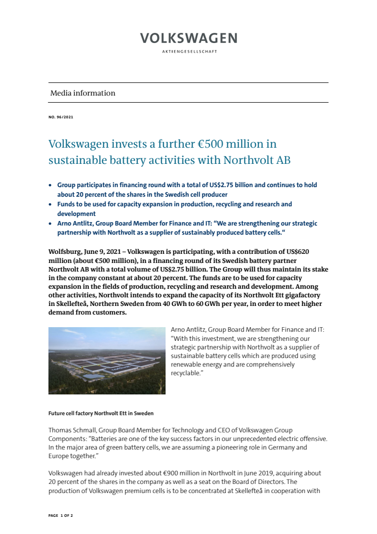 Volkswagen invests a further €500 million in.pdf