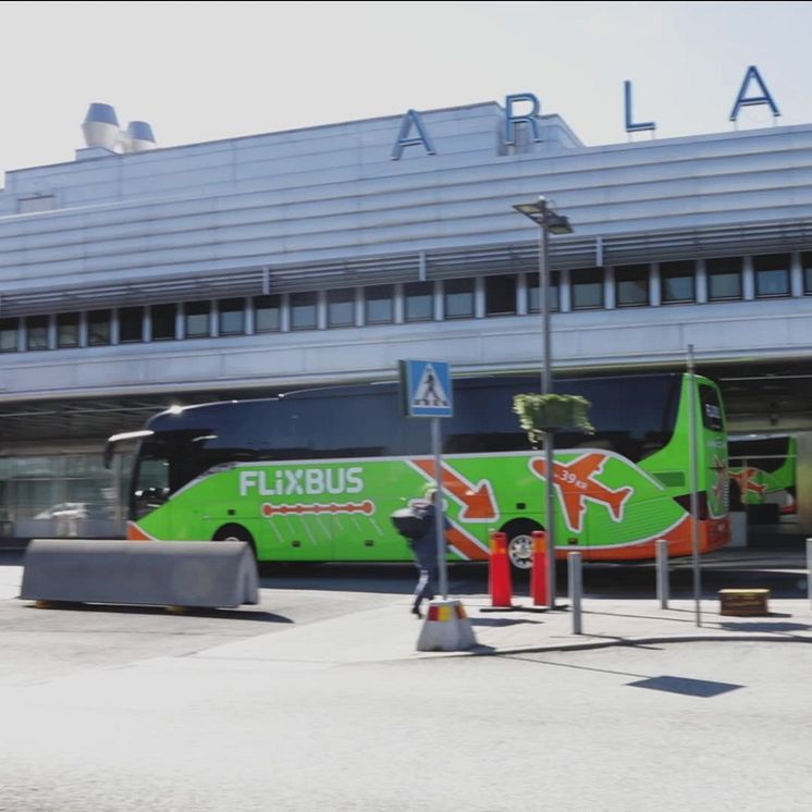 FlixBus till Arlanda