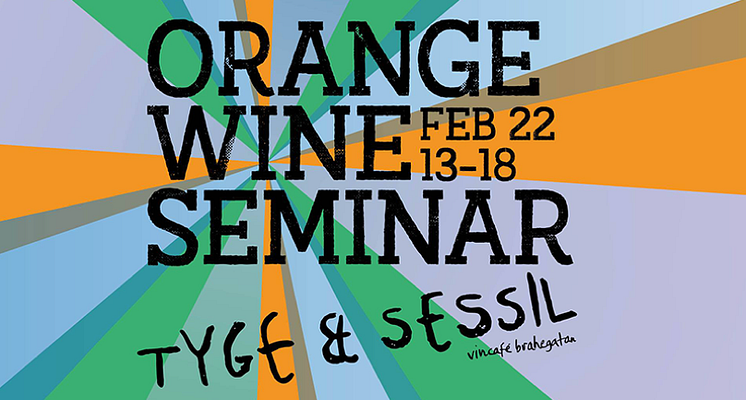 Orange Wine Seminar - Tyge & Sessil