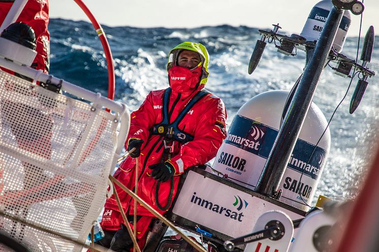 Hi-res image - Inmarsat - Inmarsat’s FleetBroadband powered the digital content delivery from the race yachts throughout the 2017-18 Volvo Ocean Race