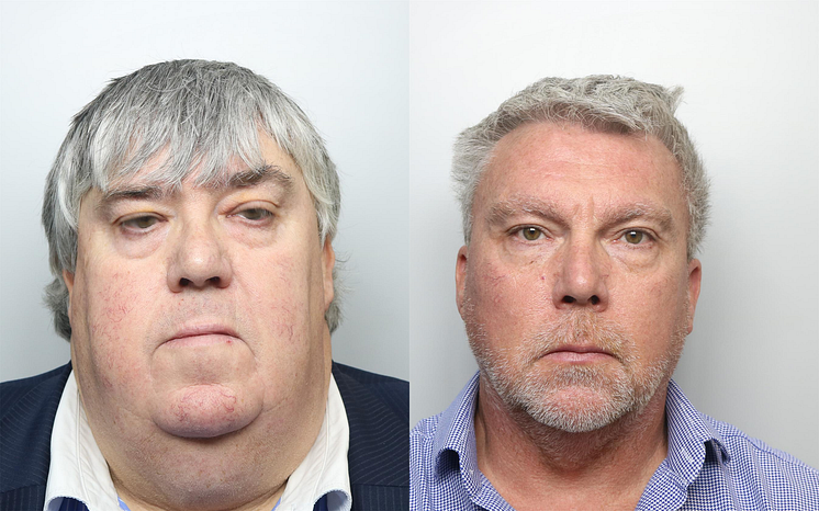 L-R Stephen Hirst and Michael Hirst