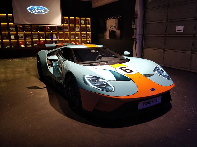 Den første Ford GT i Danmark