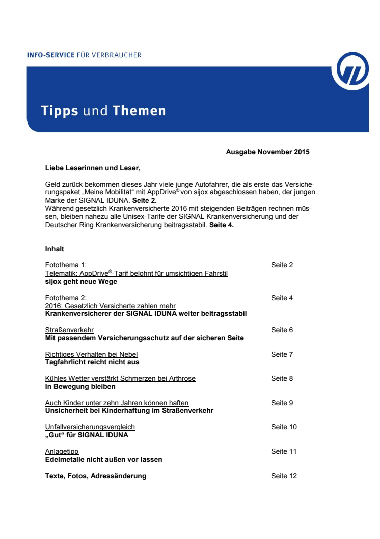Tipps und Themen 11-2015
