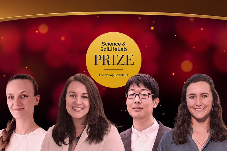 Winners of the Science & SciLifeLab Prize for Young Scientists 2023
