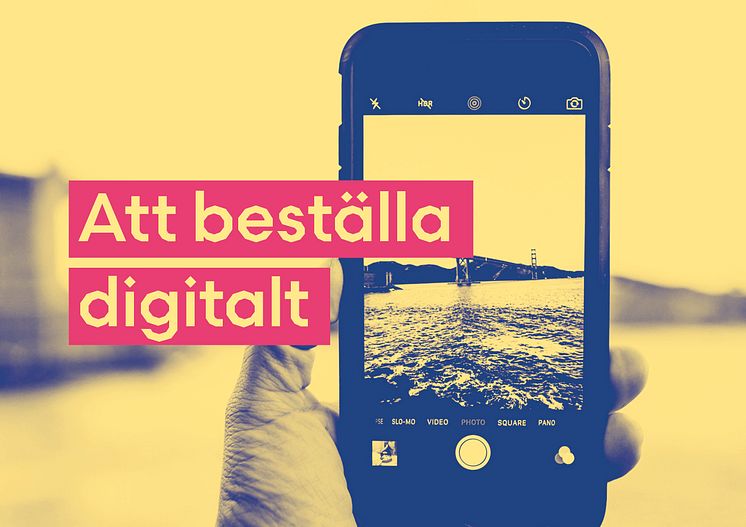 Att beställa digitalt