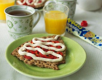 Kalles Prickiga med knäckebröd