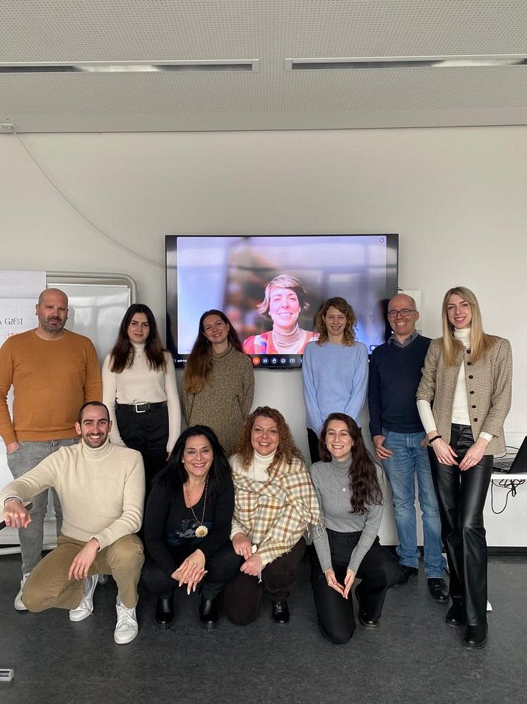 Das Projektteam von "Sustain" bei einem Treffen an der Universität Vechta im März 2023