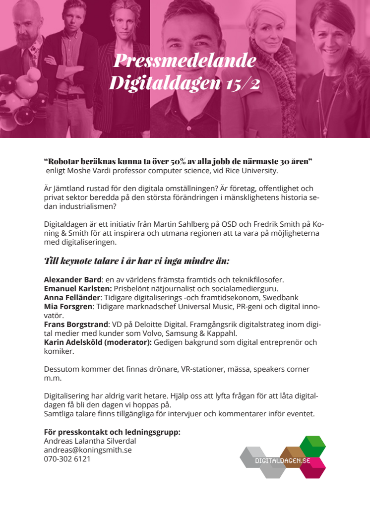 Digitaldagen 15/2 på OSD, Östersund