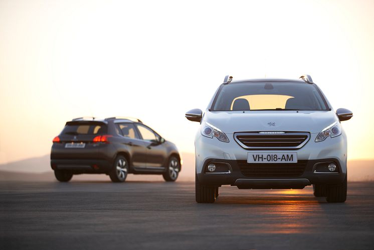 Peugeot 2008 nu hos svenska Peugeot-återförsäljare