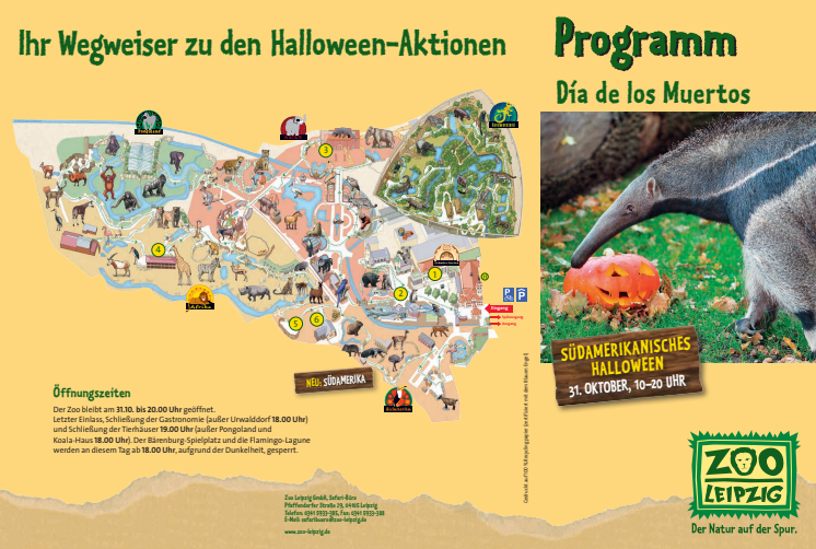Programm: Halloween im Zoo