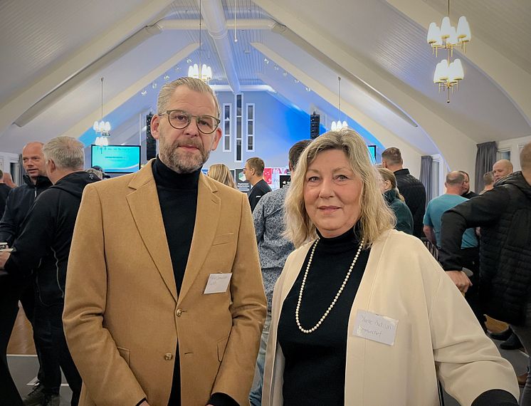 Leverantörsträff - Mikael och Yvette