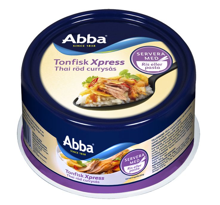 Abba Tonfisk Xpress Röd curry