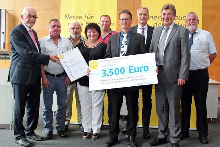 Bürgerenergiepreis Unterfranken 2017: Energetische Sanierung der Turnhalle