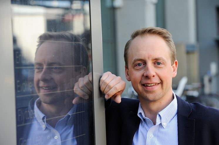 Erik Roth, direktør for Organisasjon og Utvikling i Posten Norge. Foto: Birger Morken