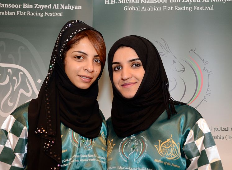 Fatma Al Manji och Shathra Al Hajjaj