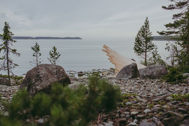 Arknat Höga Kusten_Stranded_Lövvik