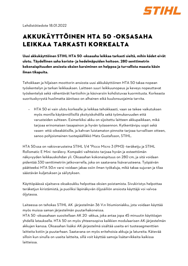 AKKUKÄYTTÖINEN HTA 50 -OKSASAHA LEIKKAA TARKASTI KORKEALTA.pdf