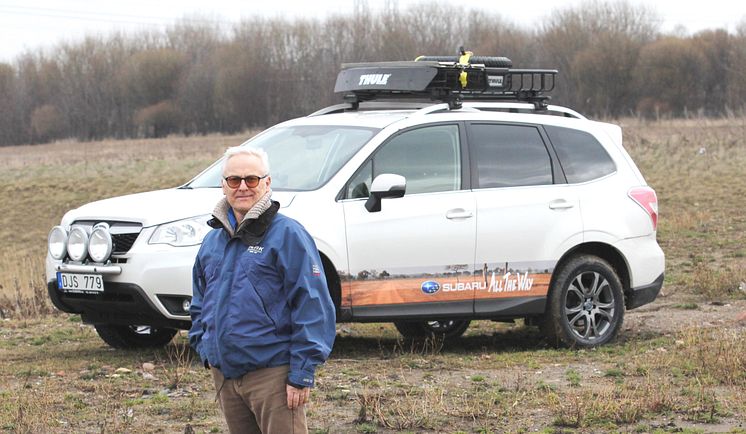 Med Subaru Forester till vägs ände