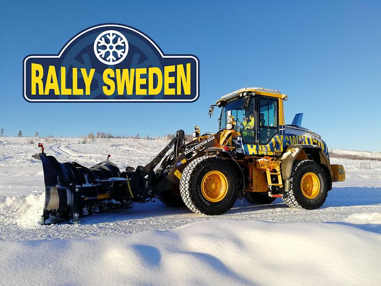 Bild: Volvo L60H Rally Sweden Edition (logo)