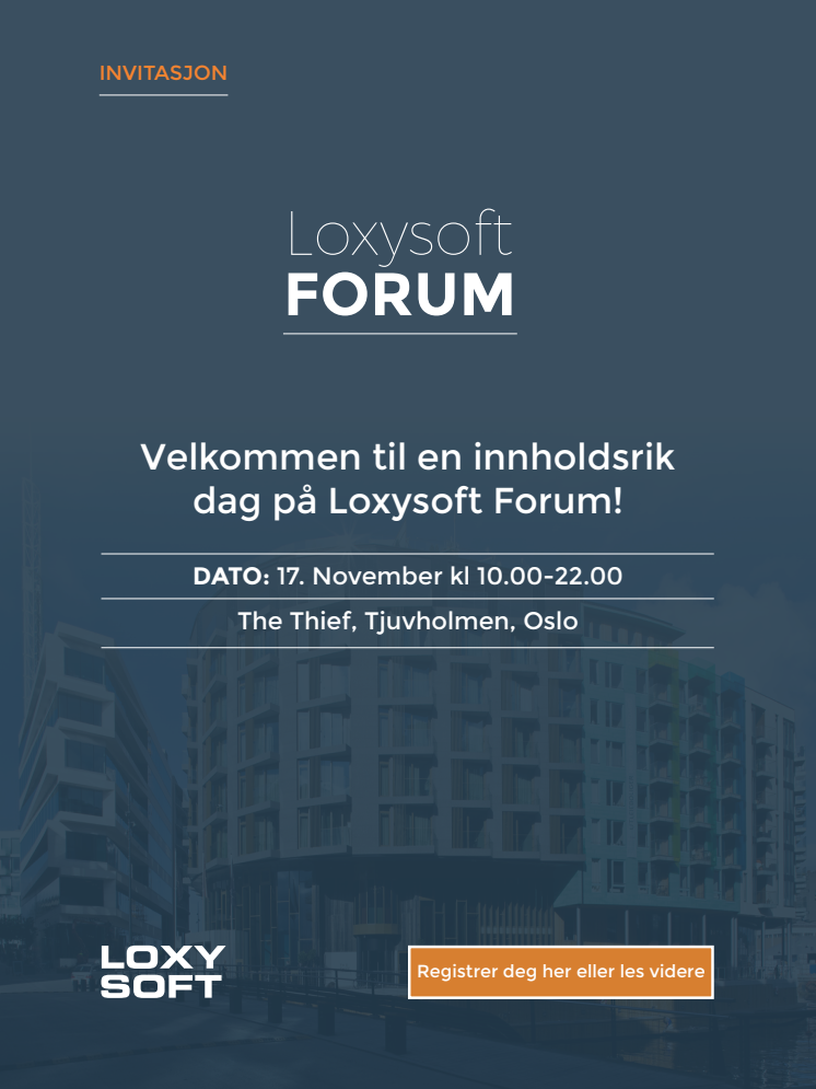 Program Loxysoft Forum 2016