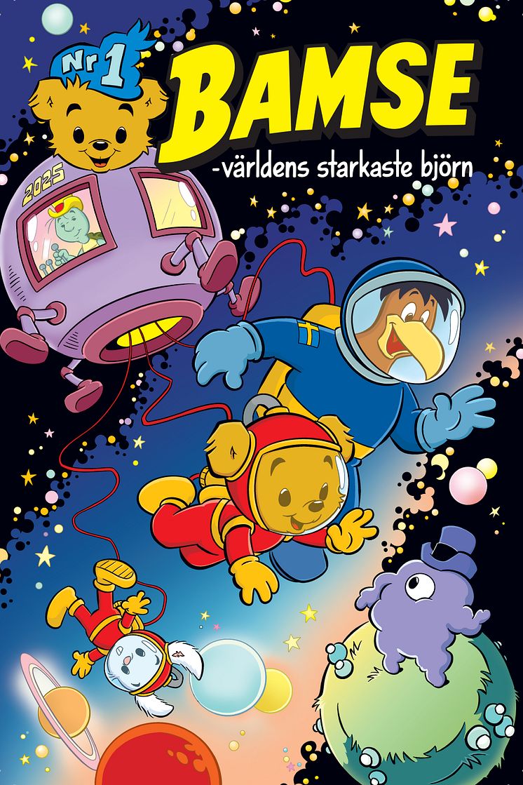 Omslag Bamse nr 1 2025