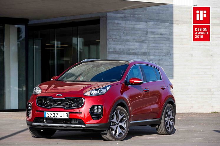 iF Design Award 2016 till nya Kia Sportage